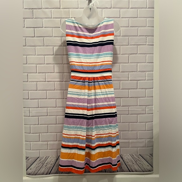 Lands' End Purple and Orange Sleeveless Sundress/size S - Picture 3 of 8